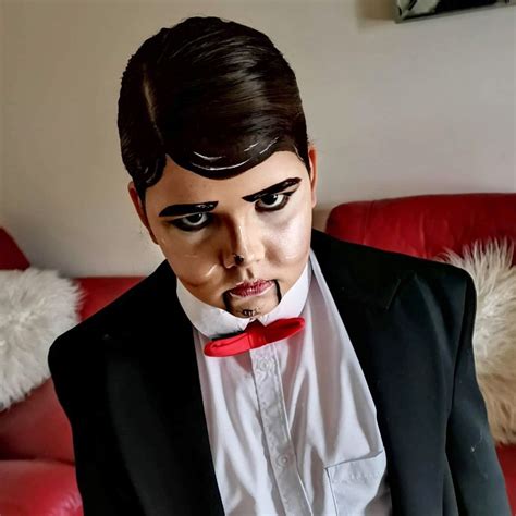 slappy makeup|slappy halloween costume.